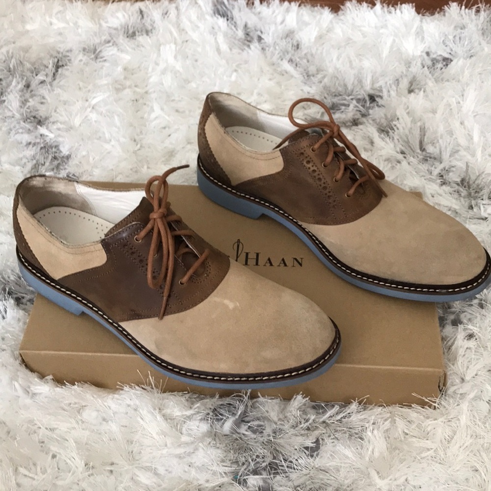 Cole Haan Suede and Leather Shoes 8.5 Men